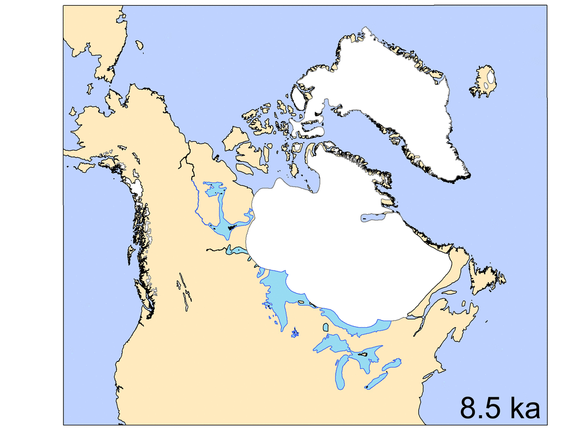 Structure of the Laurentide Ice Sheet